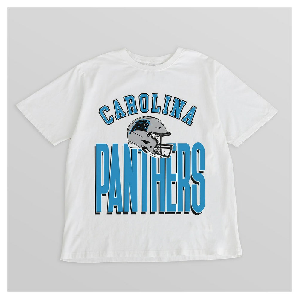 NFL Carolina Panthers Gameday Couture Women's Oversized Classic Fierce Focus T-Shirt