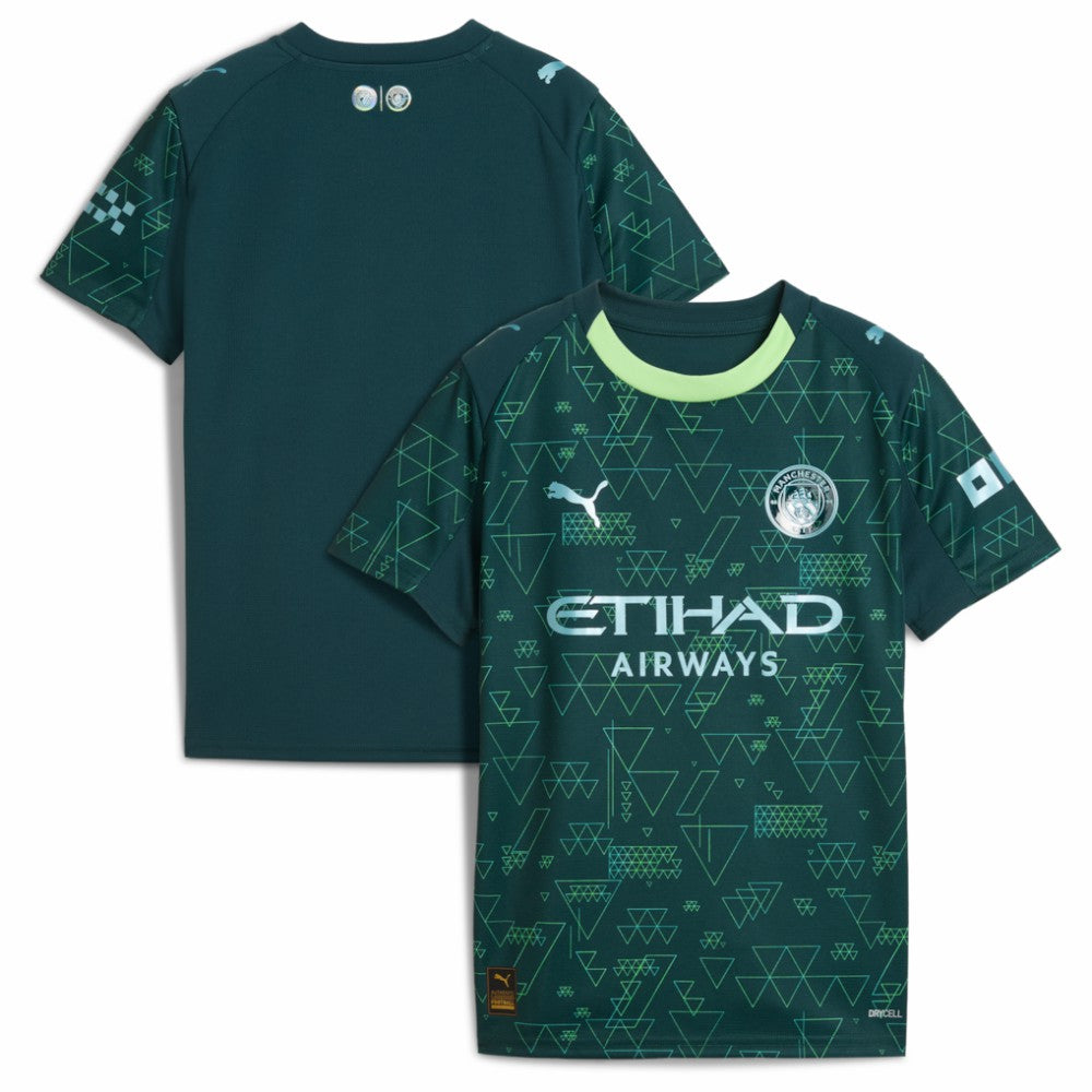 Manchester City x EA SPORTS FC Youth 2025/26 Fourth Jersey / Soccer Discount