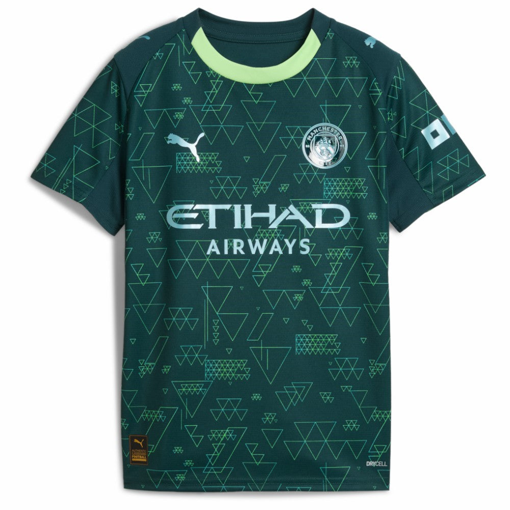 Manchester City x EA SPORTS FC Youth 2025/26 Fourth Jersey / Soccer Discount