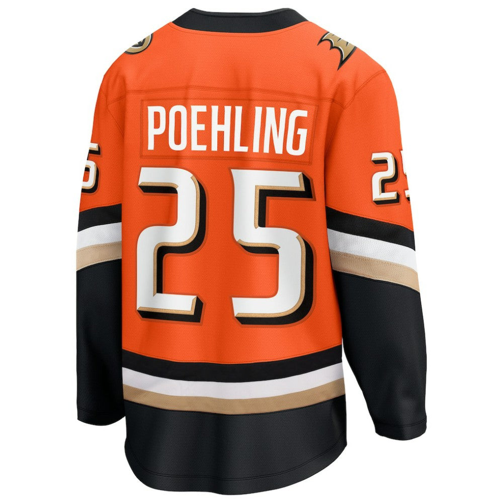 Ryan Poehling Anaheim Ducks Fanatics Home Breakaway Jersey