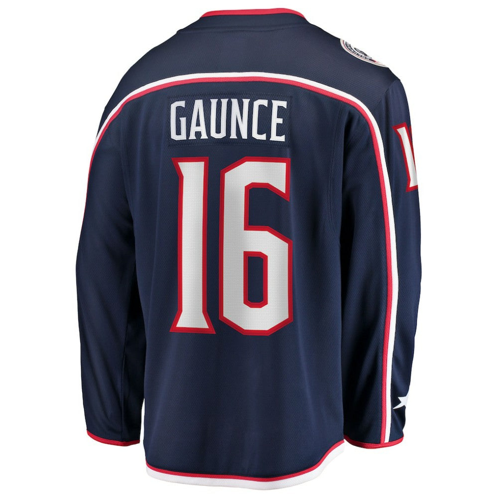 Brendan Gaunce Columbus Blue Jackets Fanatics Home Breakaway Jersey