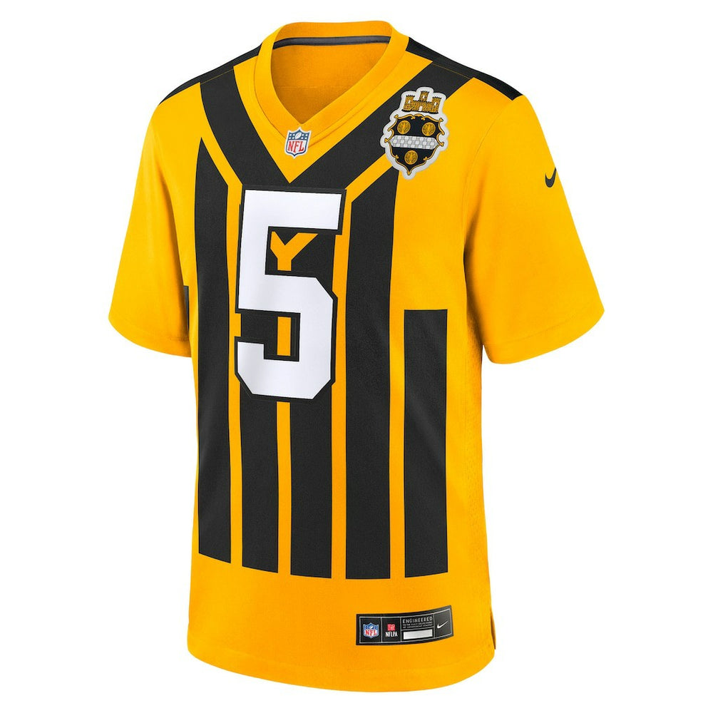 NFL Pittsburgh Steelers Jalen Ramsey  Alternate 1933 Throwback Game Jersey