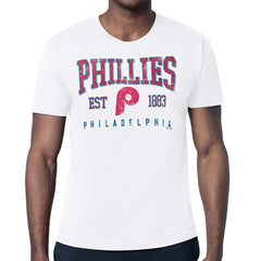 Philadelphia Phillies Starter Distressed Logo T-Shirt - White
