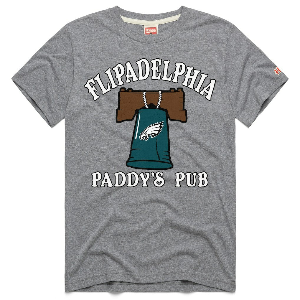 NFL Philadelphia Eagles x It's Always Sunny in Philadelphia Homage Unisex Flipadelphia Paddy's Pub Tri-Blend T-Shirt