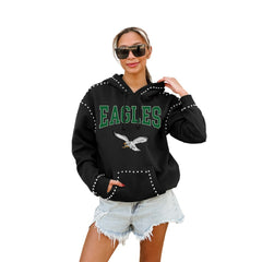 NFL Philadelphia Eagles Gameday Couture Women's Studded Pullover Hoodie