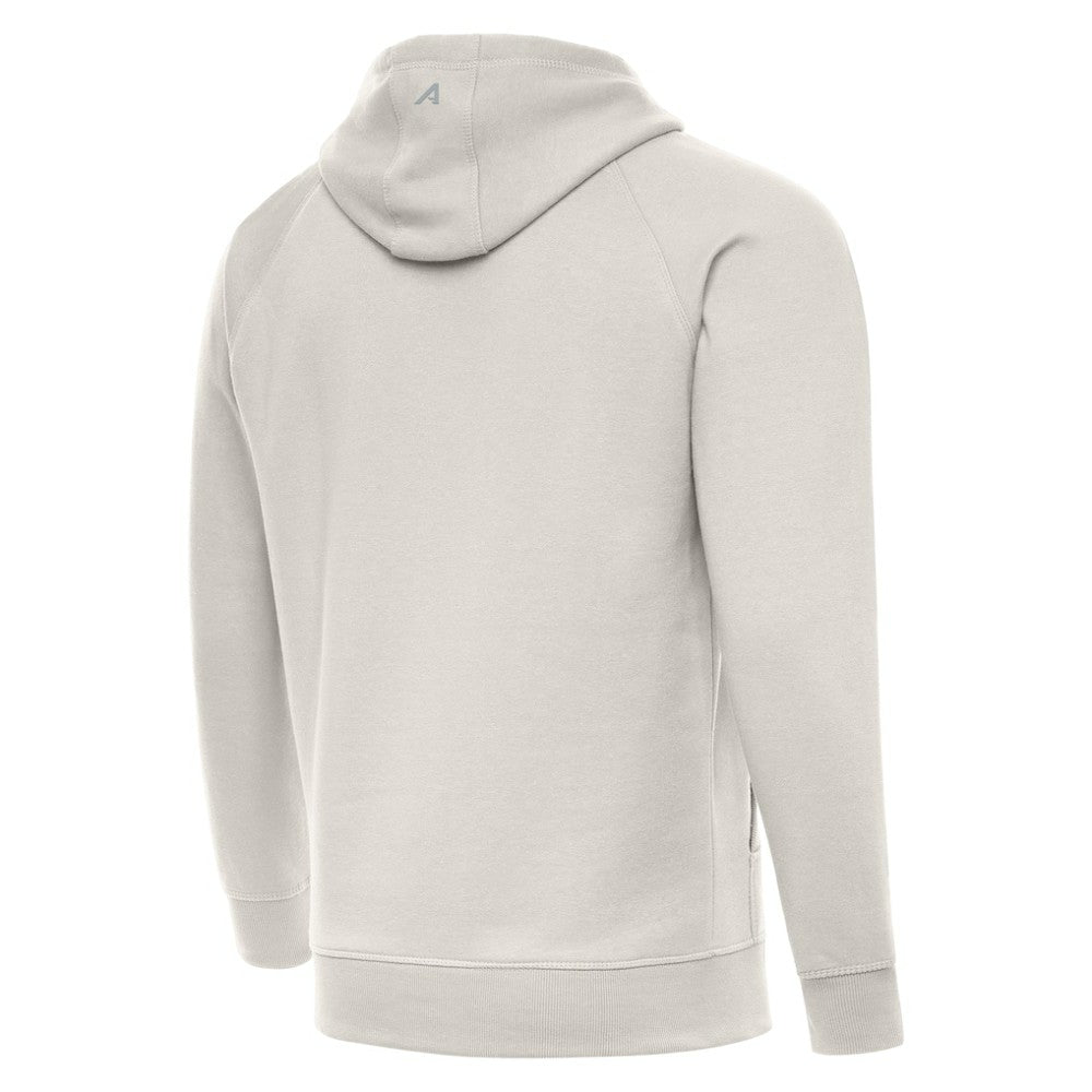 Los Angeles Angels Antigua Victory Pullover Hoodie - Cream