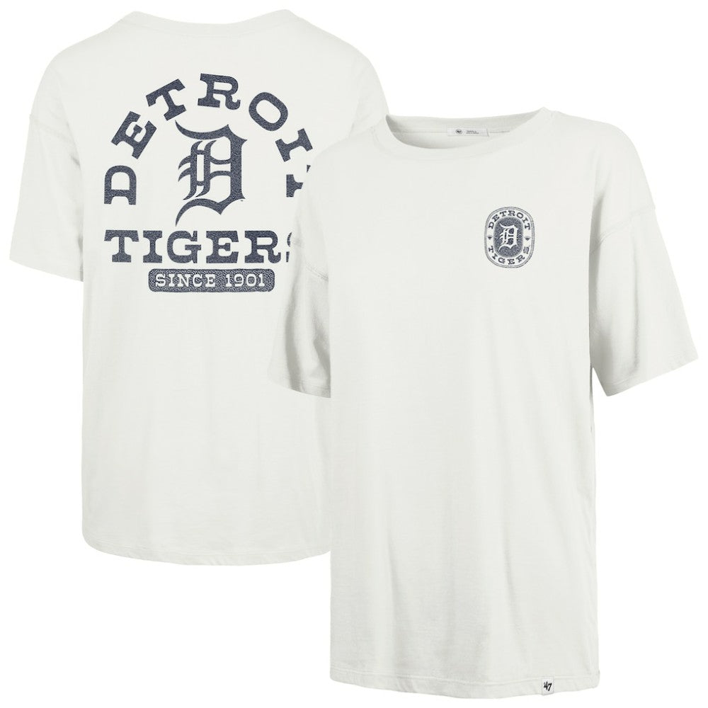 Detroit Tigers Women's Back Canyon Sadie T-Shirt - Natural | 47 brand