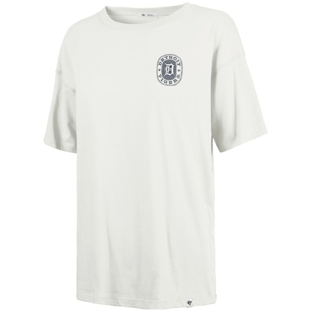 Detroit Tigers Women's Back Canyon Sadie T-Shirt - Natural | 47 brand