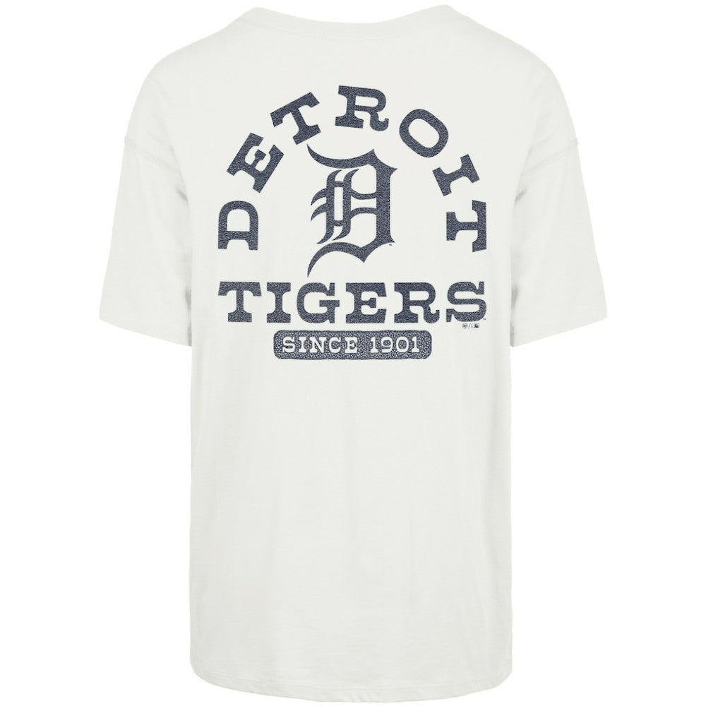 Detroit Tigers Women's Back Canyon Sadie T-Shirt - Natural | 47 brand