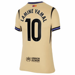 Lamine Yamal Barcelona Women's 2025/26 Away Stadium Replica Jersey / Soccer Hot sale