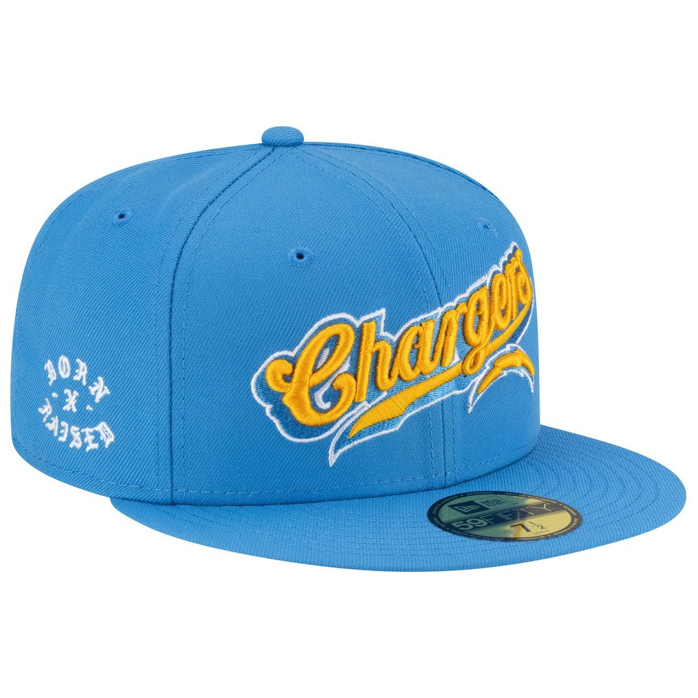 NFL Los Angeles Chargers Born x Raised 59FIFTY Fitted Hat