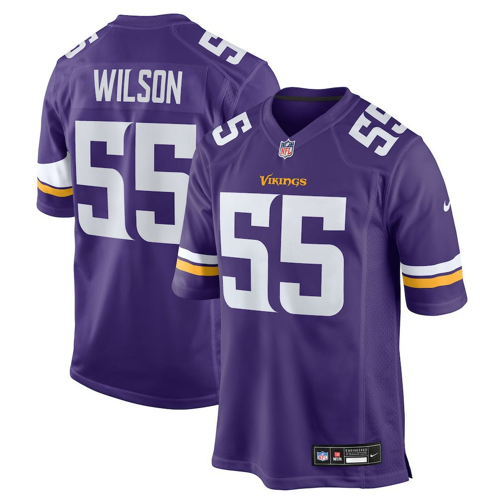 NFL Minnesota Vikings Eric Wilson  Team Game Jersey