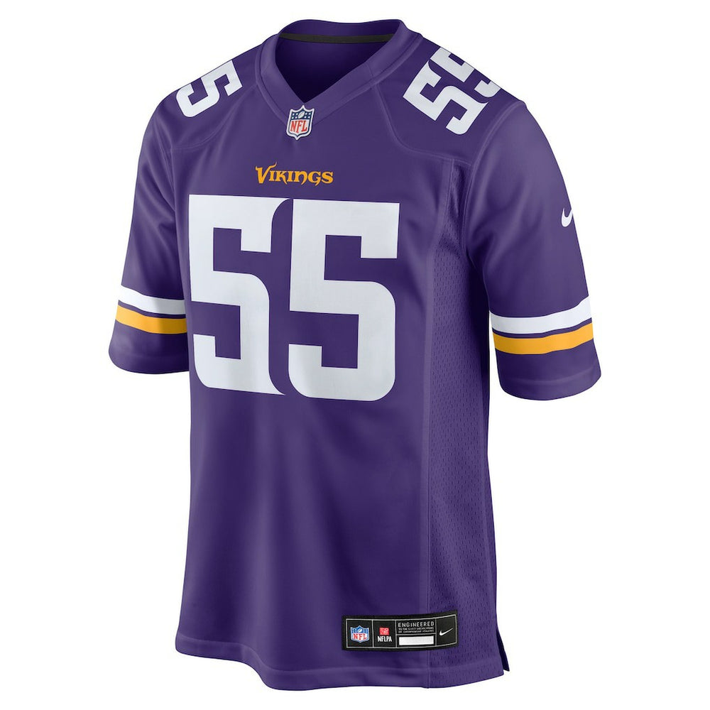 NFL Minnesota Vikings Eric Wilson  Team Game Jersey