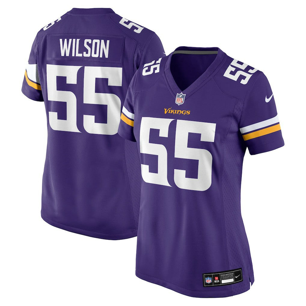 NFL Minnesota Vikings Eric Wilson  Women's Team Game Jersey