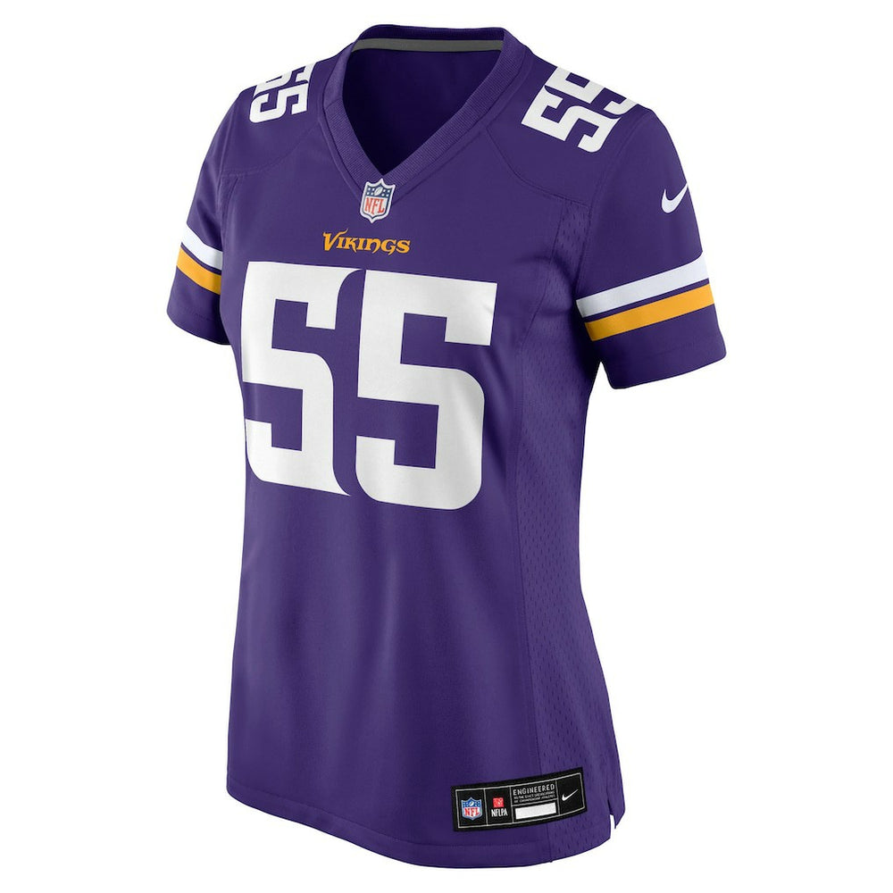 NFL Minnesota Vikings Eric Wilson  Women's Team Game Jersey