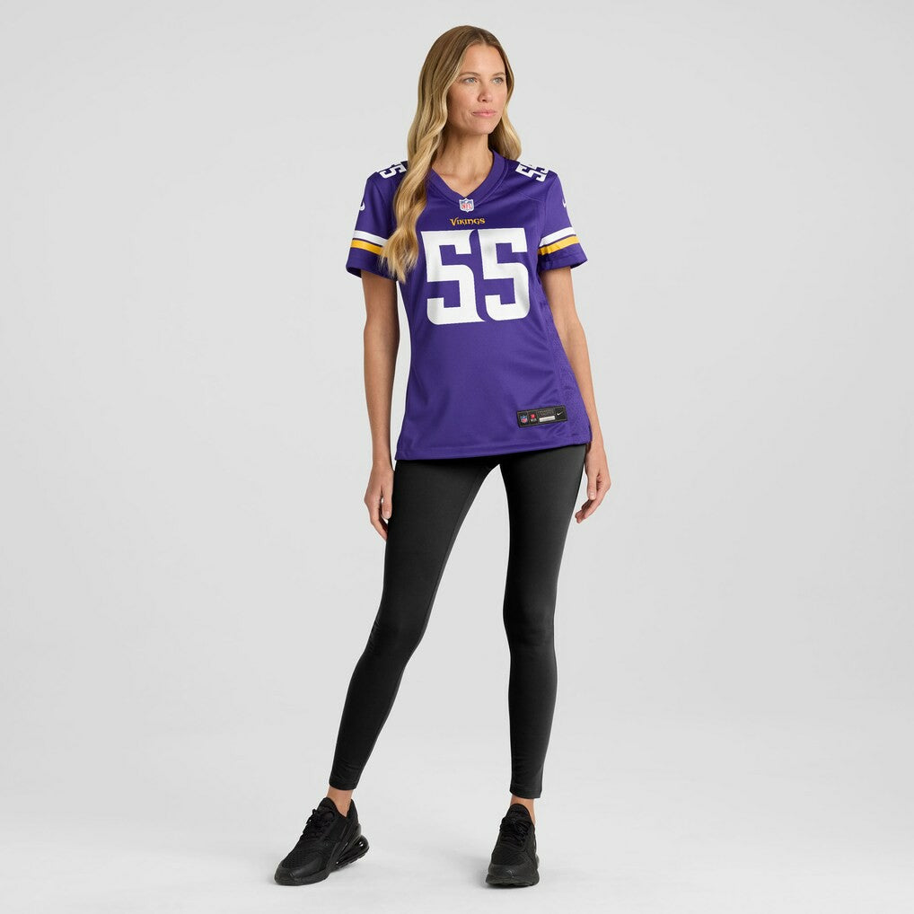 NFL Minnesota Vikings Eric Wilson  Women's Team Game Jersey