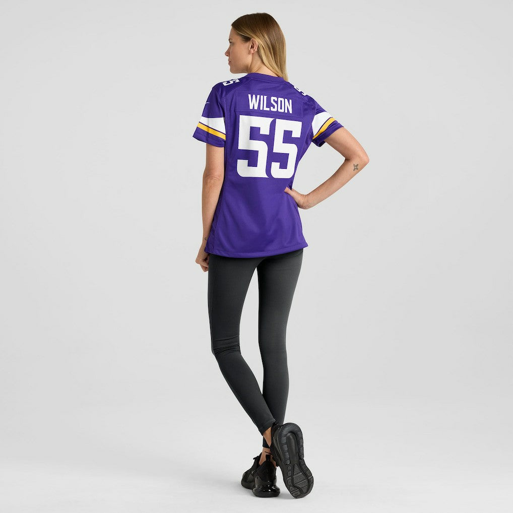 NFL Minnesota Vikings Eric Wilson  Women's Team Game Jersey