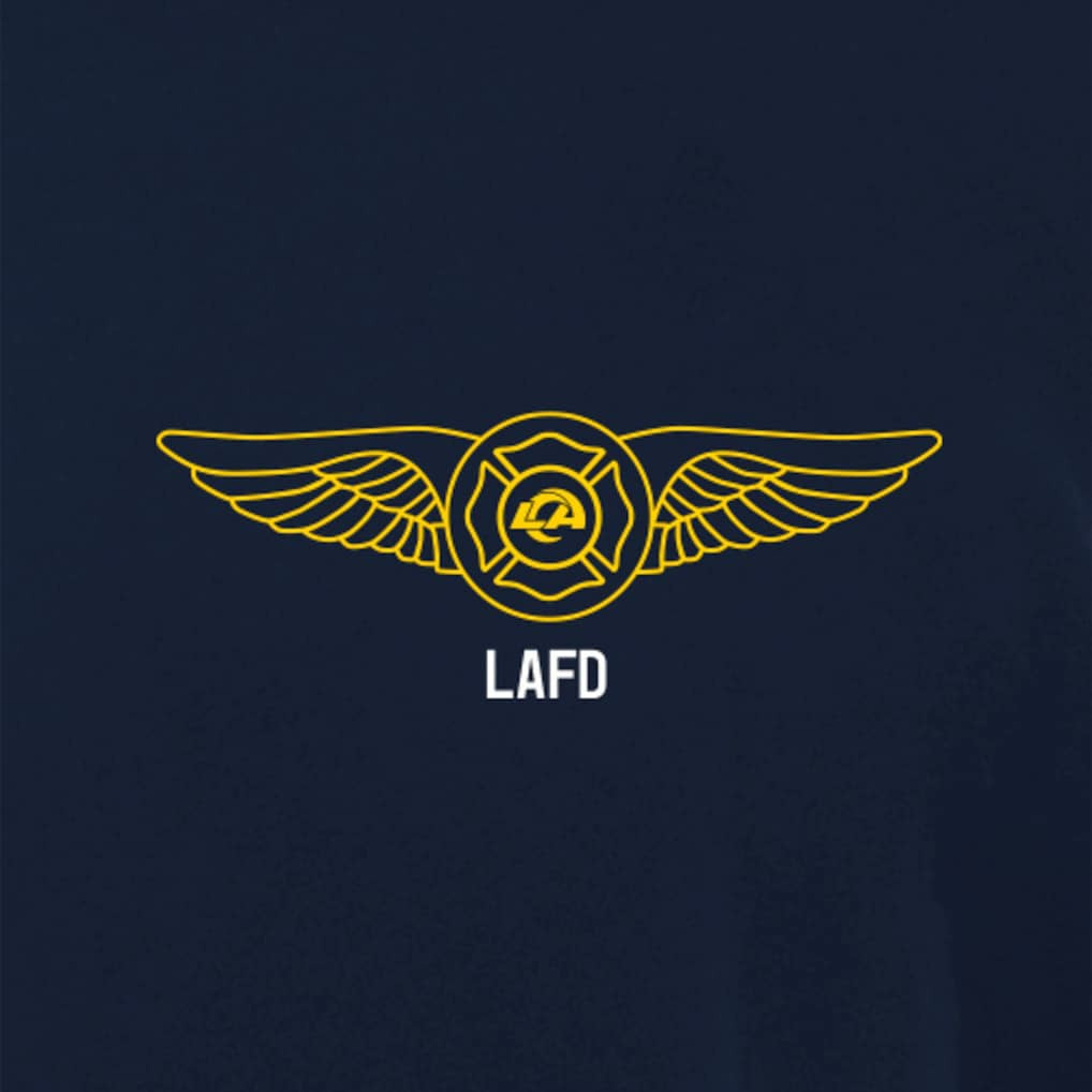 NFL Los Angeles Rams x LAFD  Air Ops T-Shirt