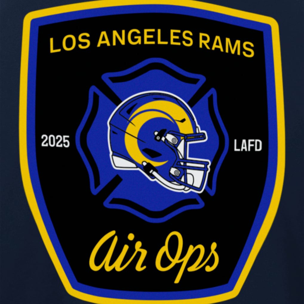NFL Los Angeles Rams x LAFD  Air Ops T-Shirt