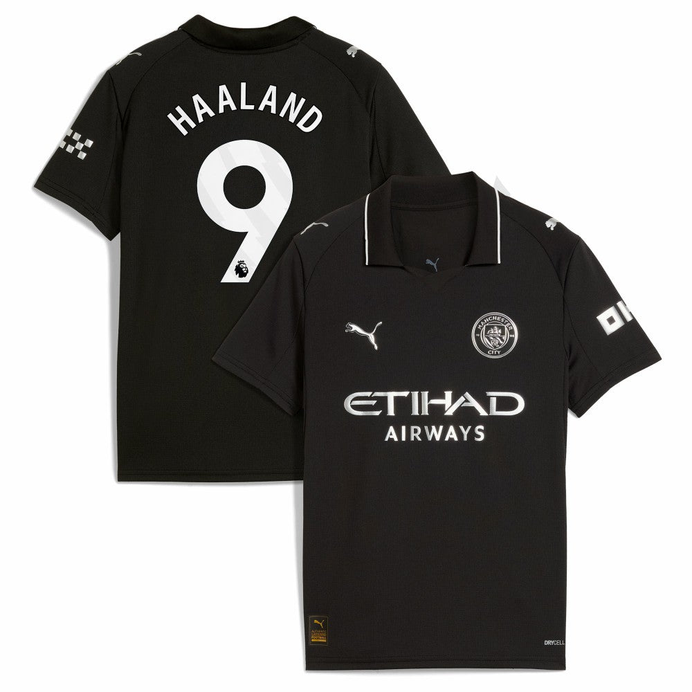 Erling Haaland Manchester City Youth 2025/26 Away Replica Player Jersey / Soccer Outlet