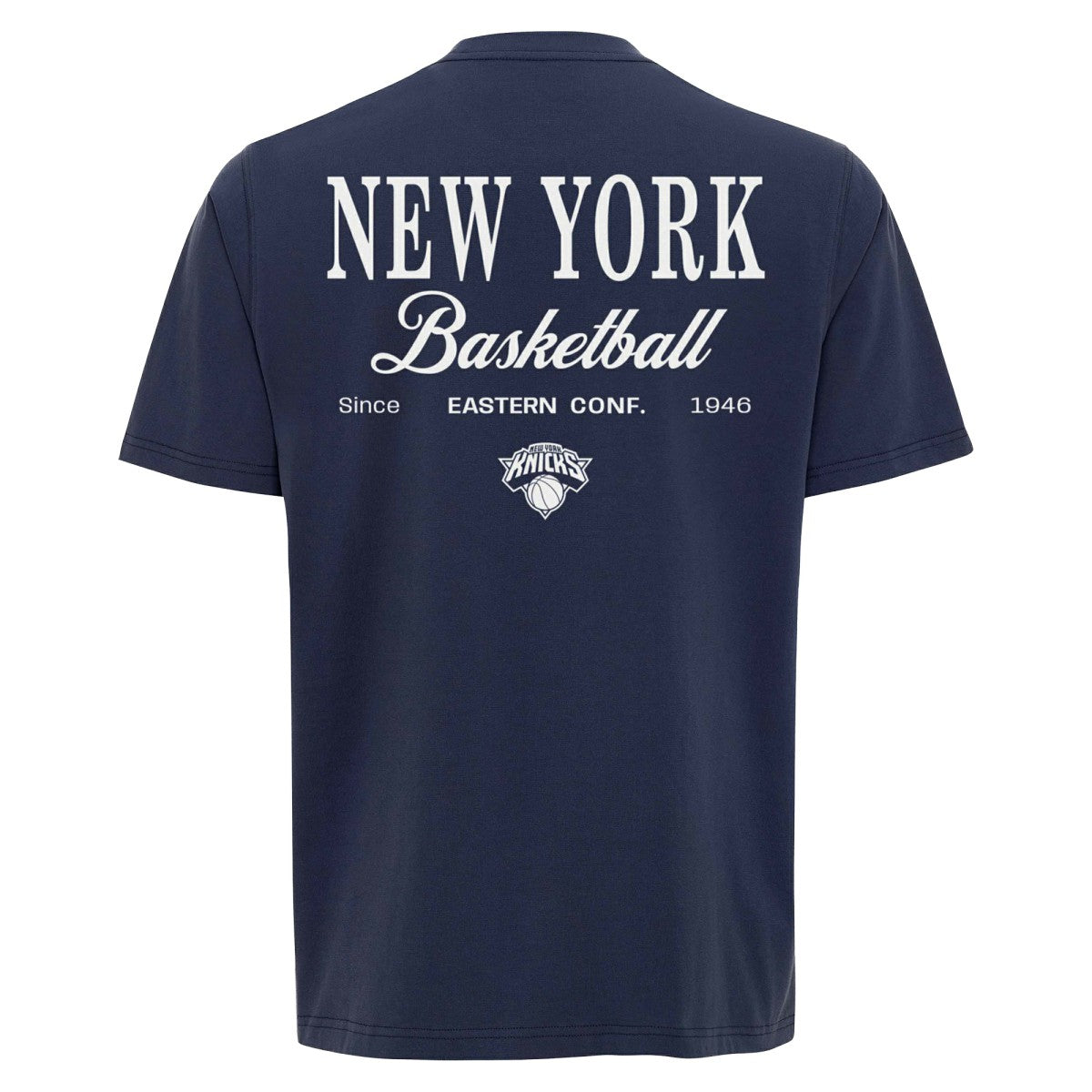 New York Knicks Sportiqe Unisex Athletic Club Collection Duke Relaxed Fit Premium T-Shirt - Blue discount