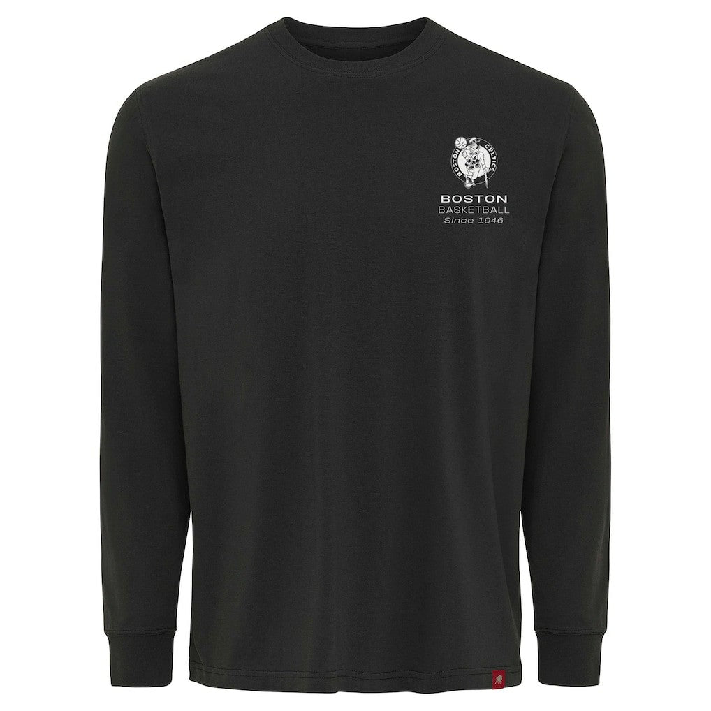 Boston Celtics Sportiqe Unisex Athletic Club Collection Sherwood Relaxed Fit Premium Long-Sleeve T-Shirt - Anthracite cheap