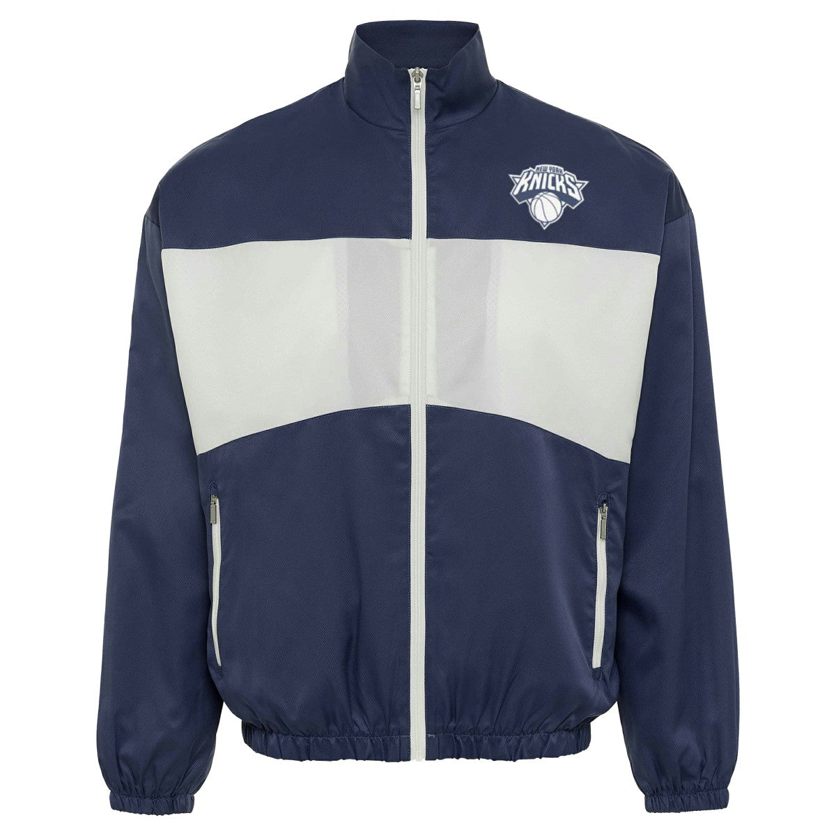 New York Knicks Sportiqe Unisex Athletic Club Collection Senna Premium Lightweight Full-Zip Jacket - Blue online