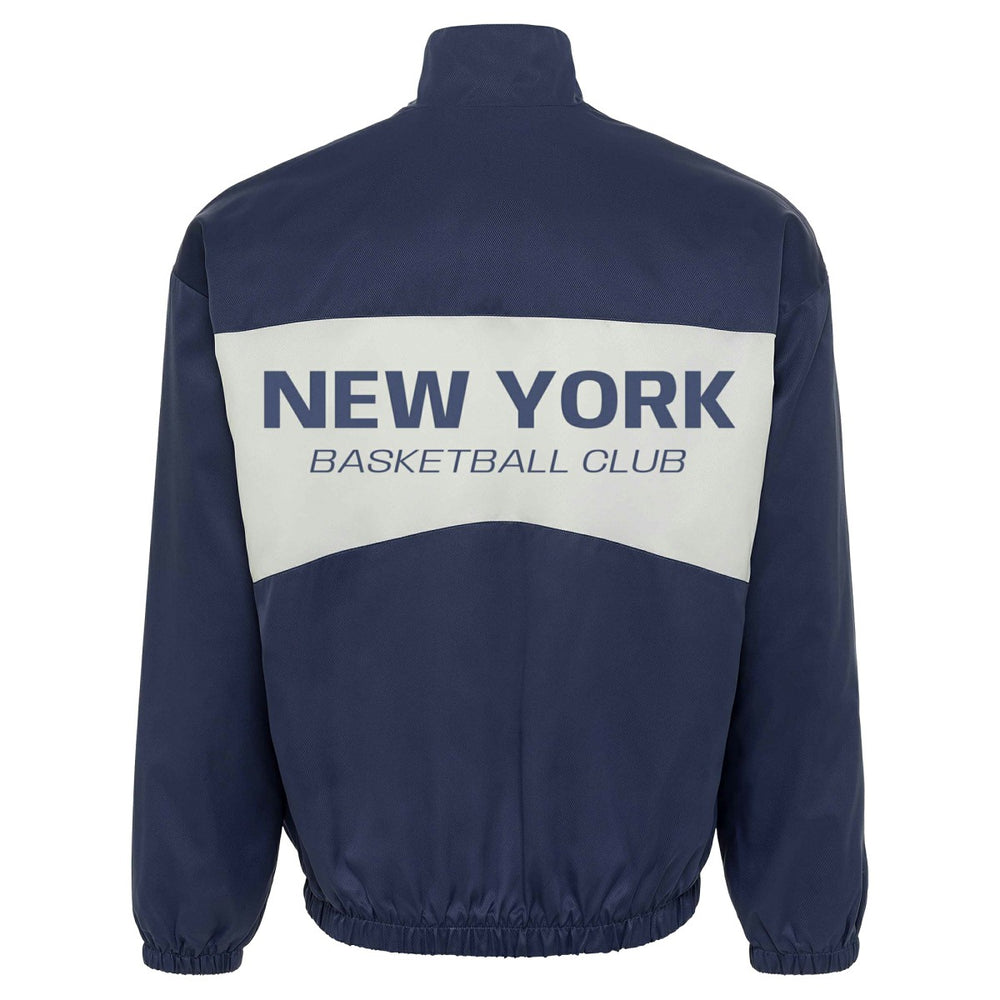 New York Knicks Sportiqe Unisex Athletic Club Collection Senna Premium Lightweight Full-Zip Jacket - Blue online