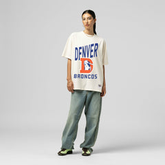 NFL Denver Broncos Women's Logo Rise Boyfriend T-Shirt
