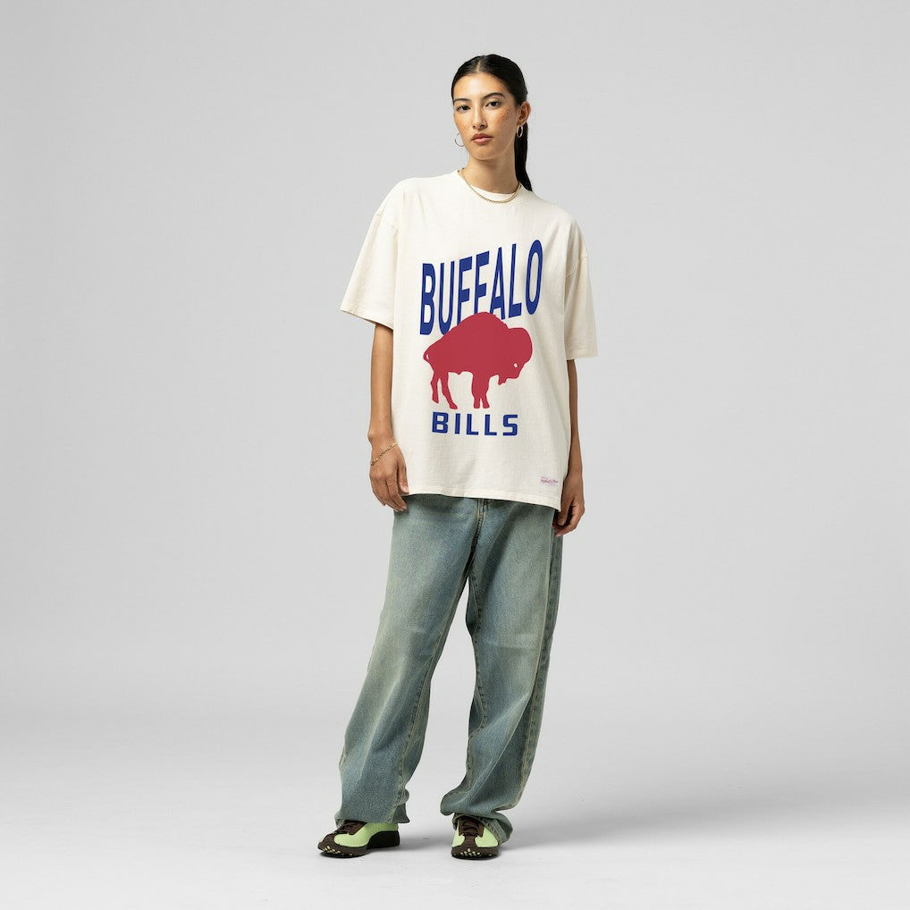 NFL Buffalo Bills Women's Logo Rise Boyfriend T-Shirt