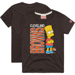 NFL Cleveland Browns Homage x The Simpsons Unisex Tri-Blend T-Shirt