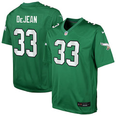 NFL Philadelphia Eagles Cooper DeJean  Youth Alternate Game Jersey