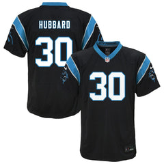 NFL Carolina Panthers Chuba Hubbard  Youth Team Game Jersey