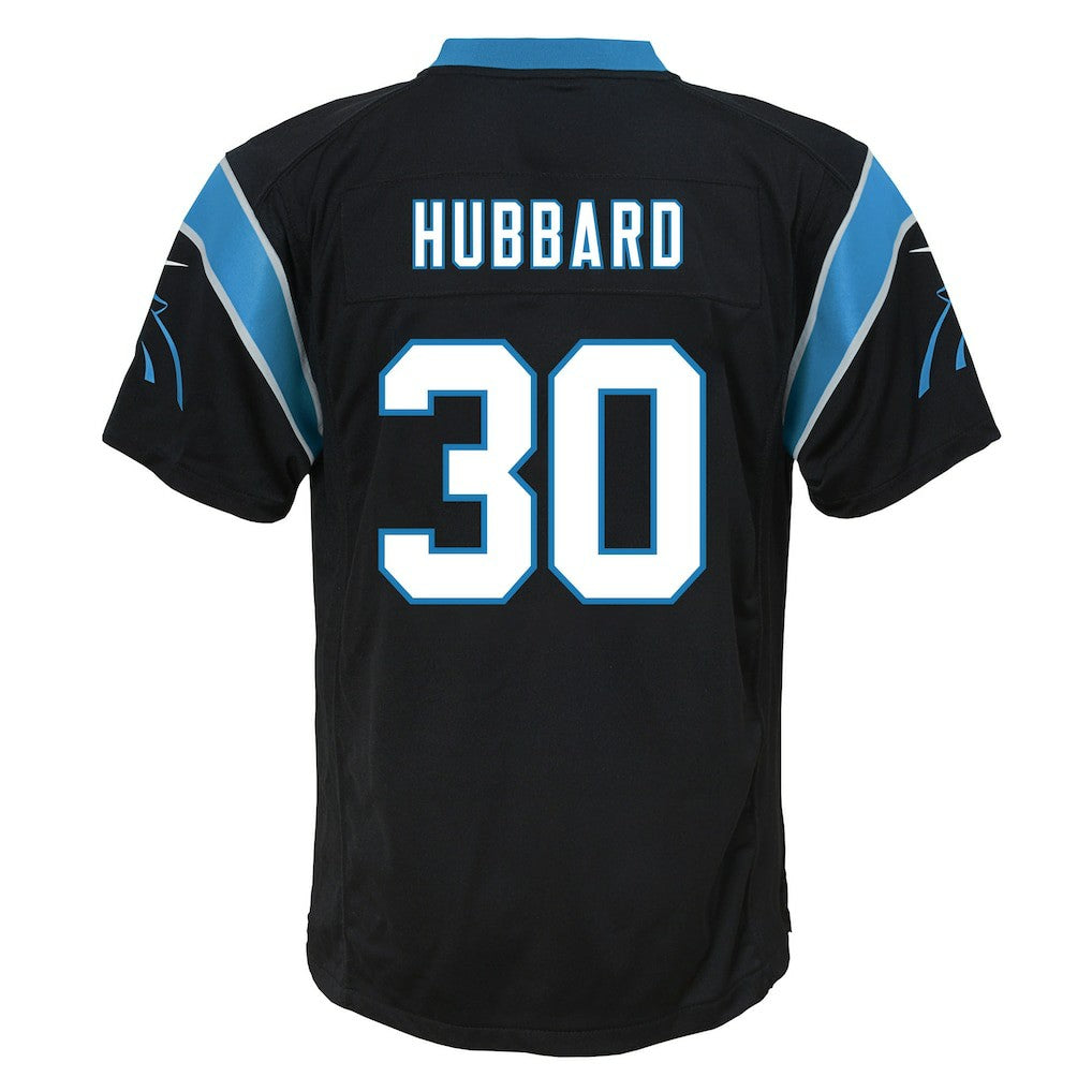 NFL Carolina Panthers Chuba Hubbard  Youth Team Game Jersey