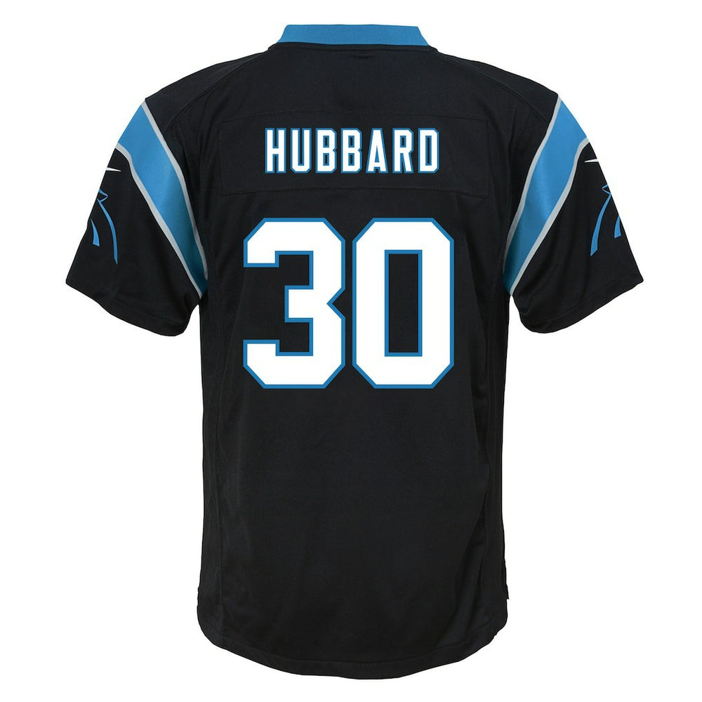 NFL Carolina Panthers Chuba Hubbard  Youth Team Game Jersey