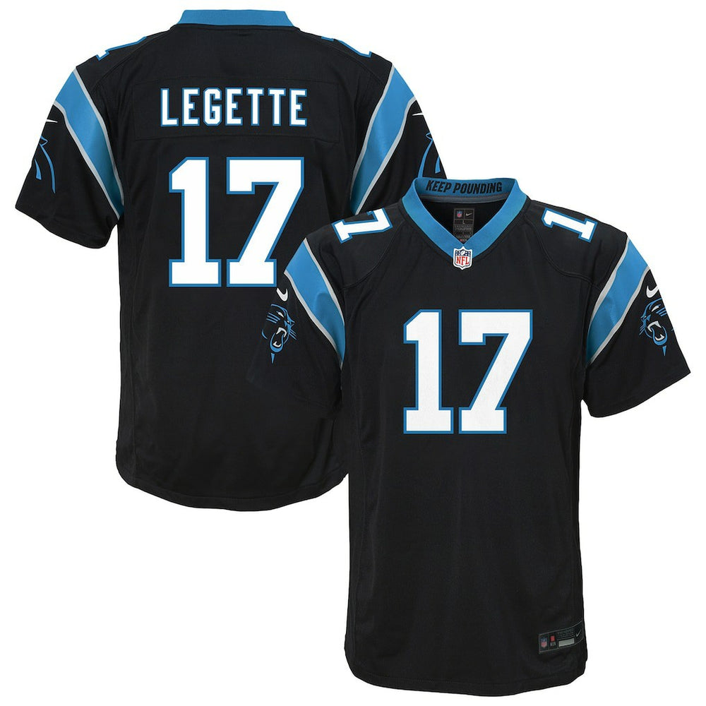 NFL Carolina Panthers Xavier Legette  Youth Team Game Jersey