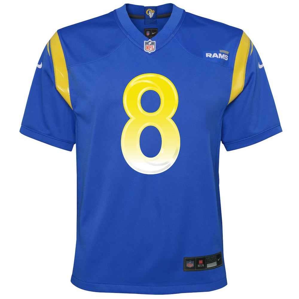 NFL Los Angeles Rams Jared Verse  Youth Team Game Jersey