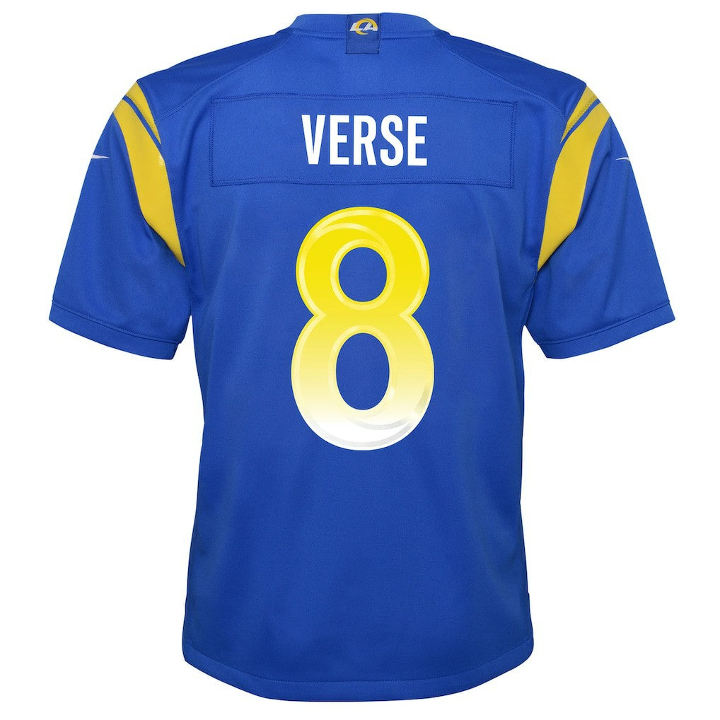 NFL Los Angeles Rams Jared Verse  Youth Team Game Jersey