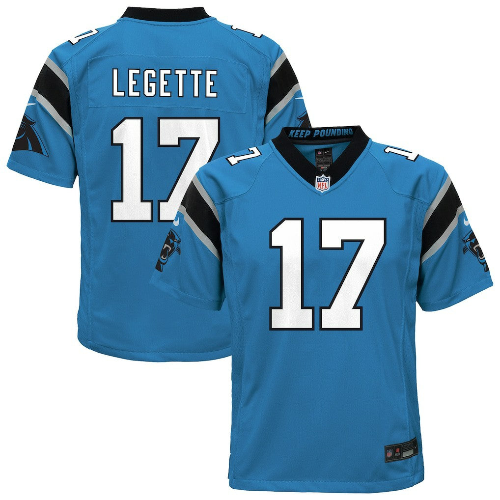 NFL Carolina Panthers Xavier Legette  Youth Alternate Game Jersey