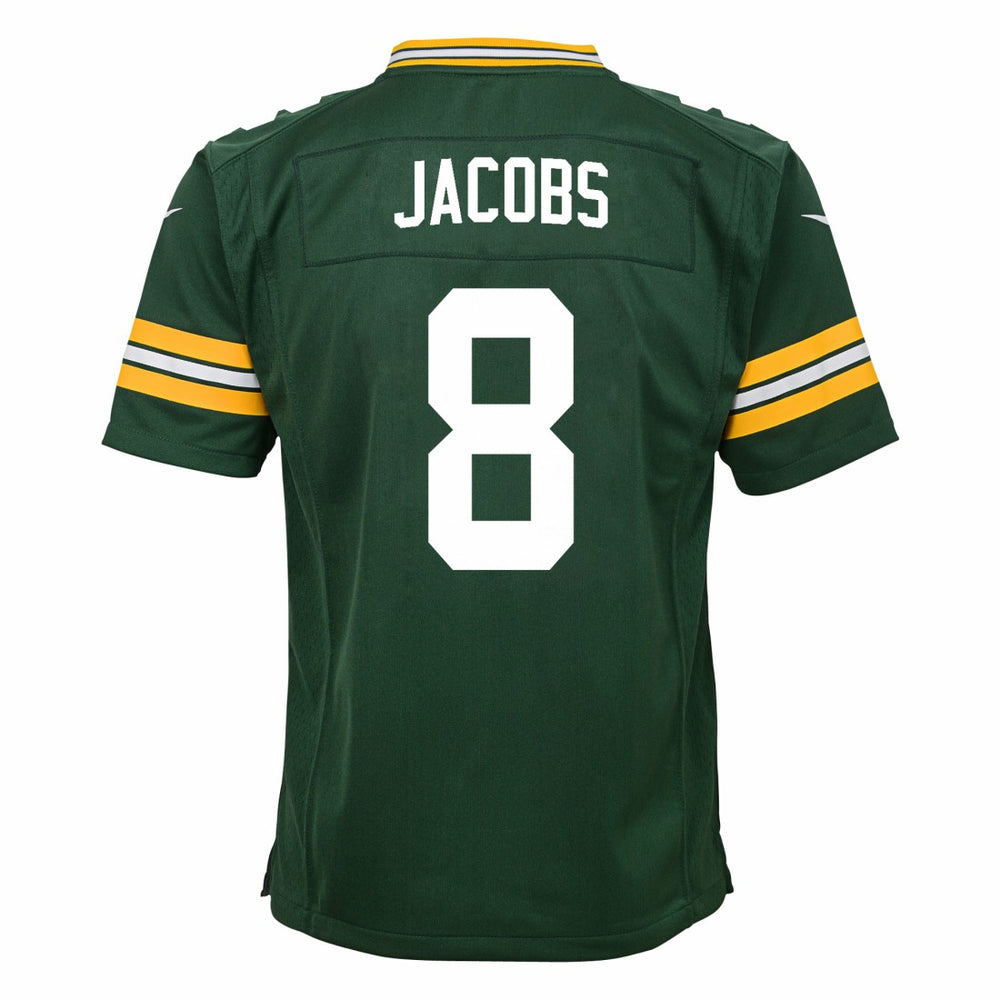 NFL Green Bay Packers Josh Jacobs  Youth Team Game Jersey