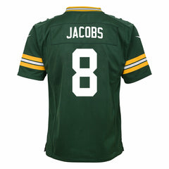 NFL Green Bay Packers Josh Jacobs  Youth Team Game Jersey