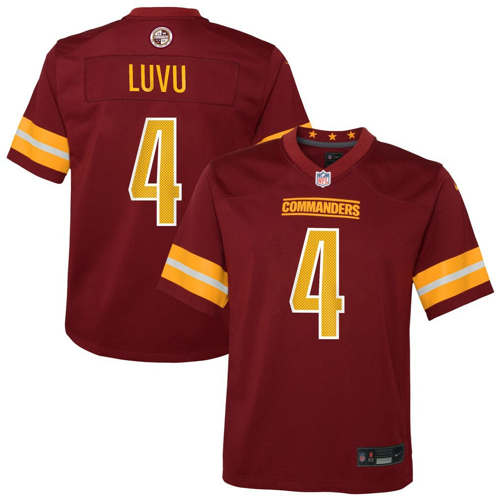 NFL Washington Commanders Frankie Luvu  Youth Team Game Jersey