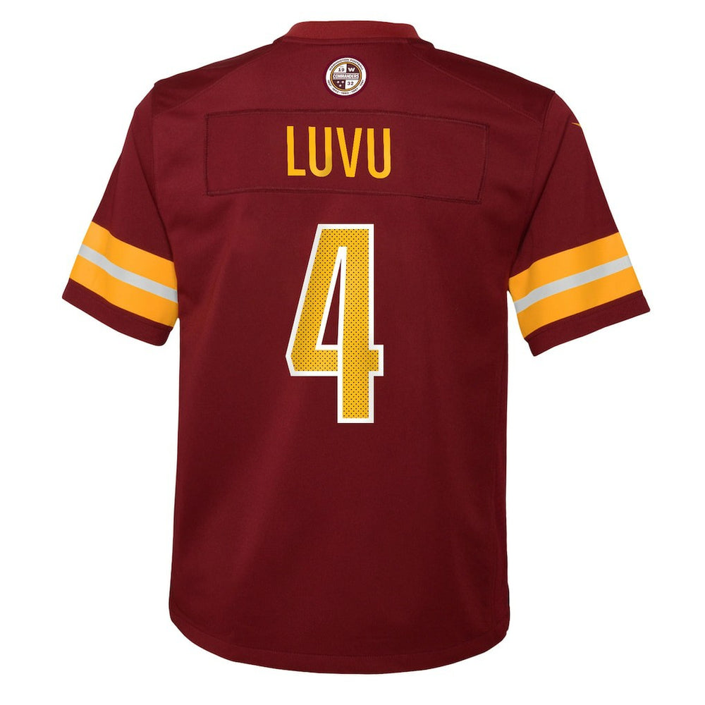 NFL Washington Commanders Frankie Luvu  Youth Team Game Jersey
