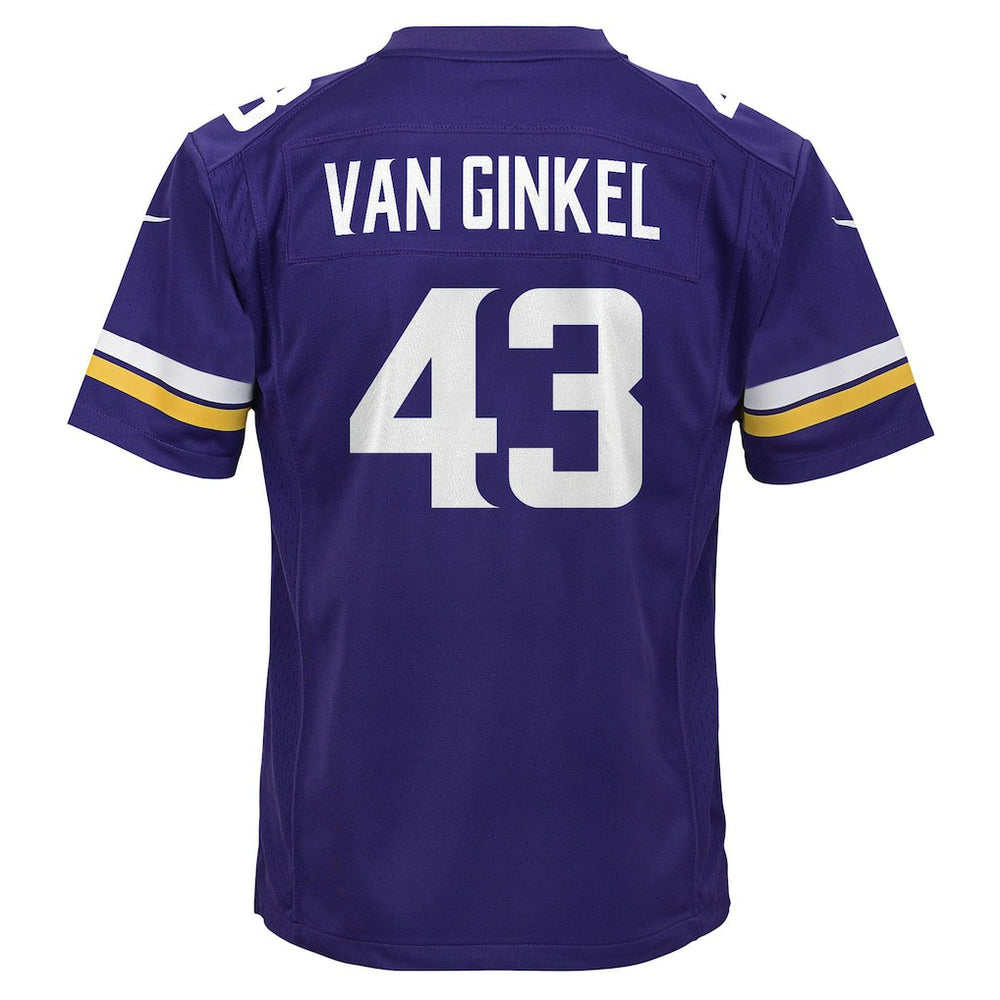 NFL Minnesota Vikings Andrew Van Ginkel  Youth Youth