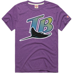 Tampa Bay Rays Homage Hyper Local Refresh T-Shirt - Purple
