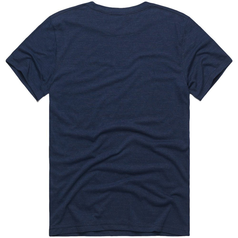 Detroit Tigers Homage Hyper Local Refresh Tri-Blend T-Shirt - Navy
