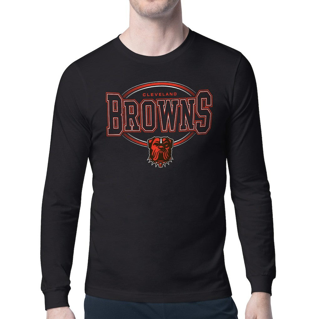 NFL Cleveland Browns Starter Team Track Graphic Long Sleeve T-Shirt
