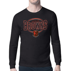 NFL Cleveland Browns Starter Team Track Graphic Long Sleeve T-Shirt