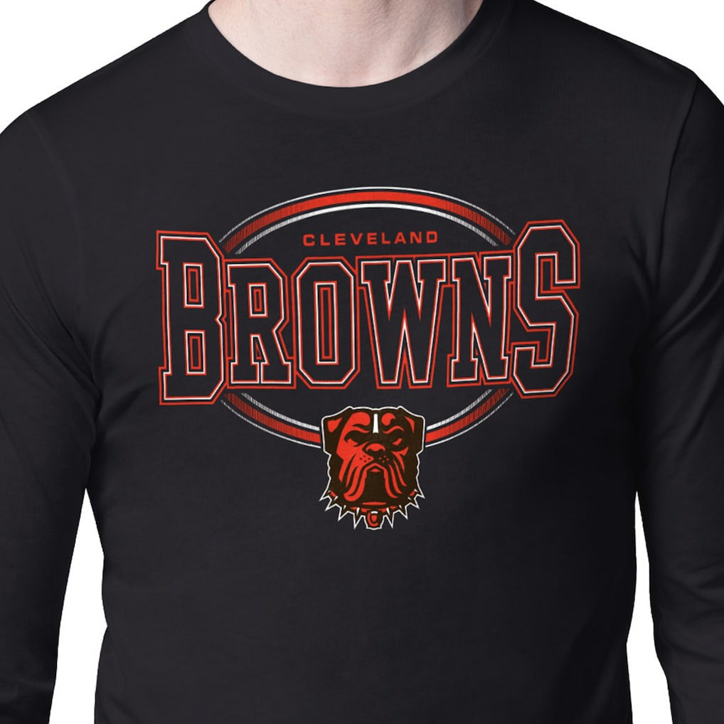 NFL Cleveland Browns Starter Team Track Graphic Long Sleeve T-Shirt