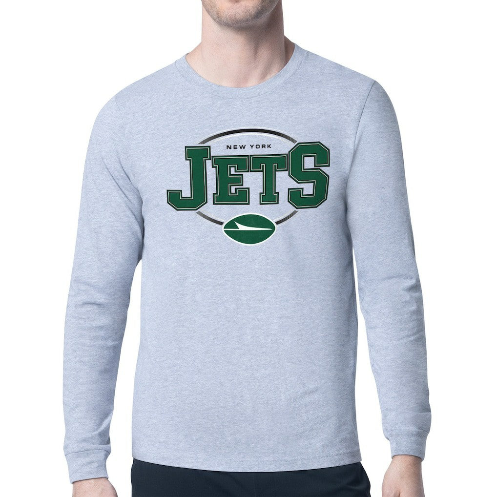 NFL New York Jets Starter Team Track Graphic Long Sleeve T-Shirt